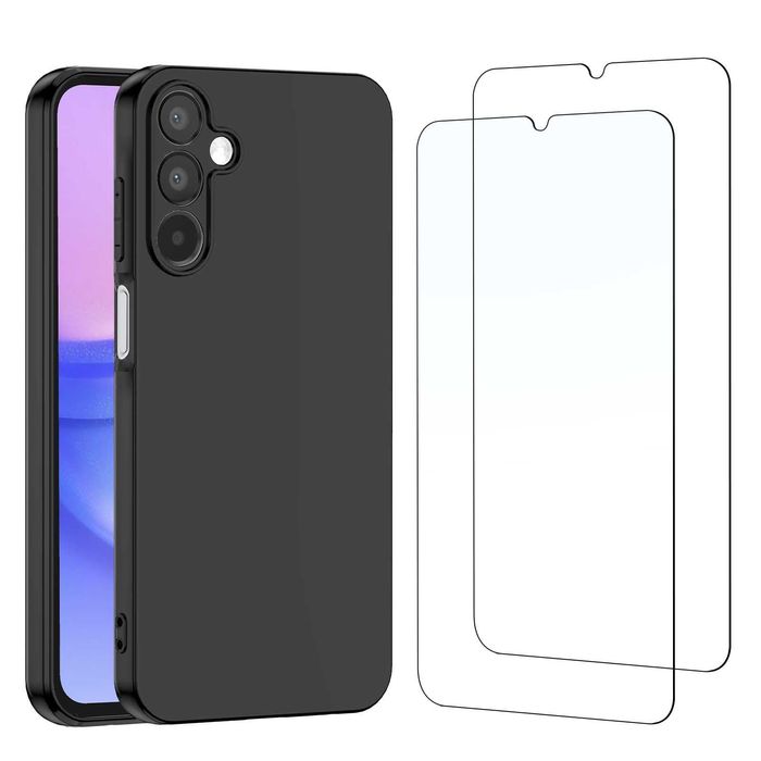 Husa Samsung Galaxy A15 5G Silicon + folie securizata