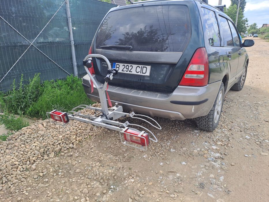 Suport de bicicleta, 2 biciclete pt carlig remorca masina Eufab thule