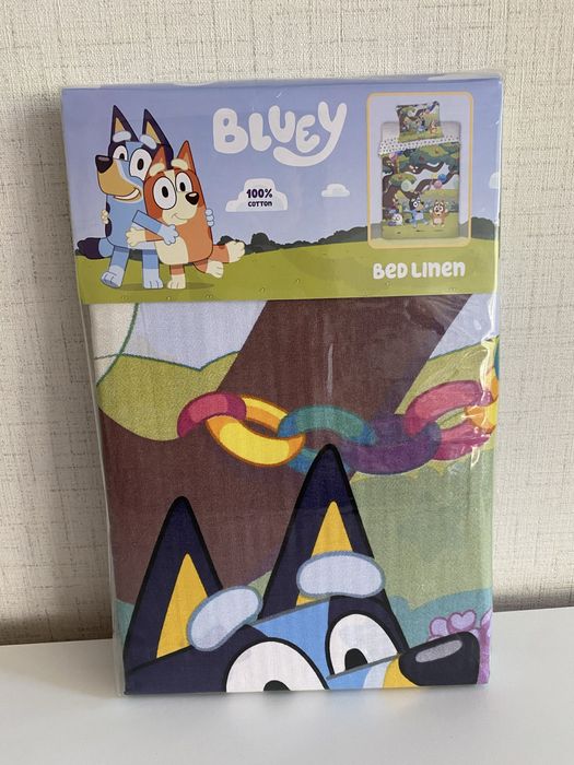 Детски спален комплект от 2 части Bluey Garden Party Блуи, за кошарa/малко легло