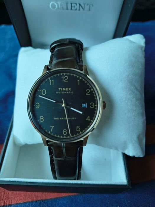 Vând Timex automatic bronze  Waterbury