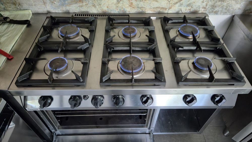 Aragaz inox  profesional