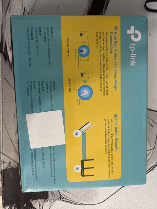 tp-link Wi-Fi адаптер на 150мб/с