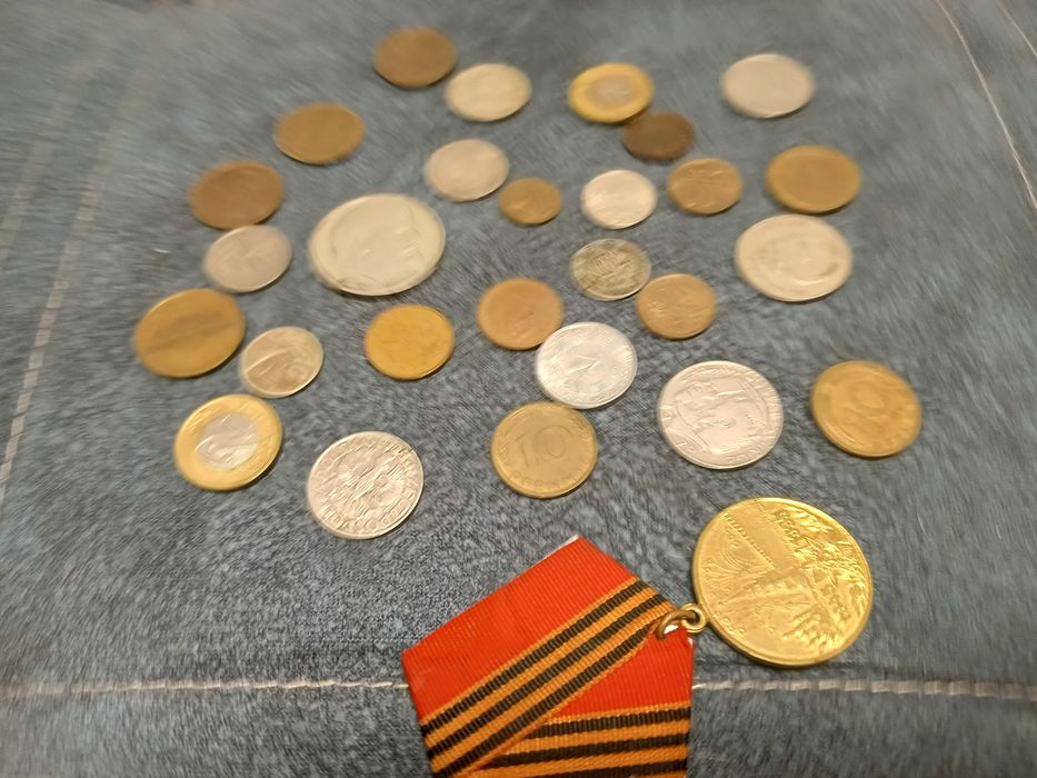 Монеты СССР +зарубежка