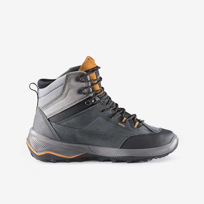Bocanci înalți din piele Trekking Mt100 - produs resigilat Decathlon