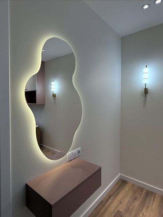 Oglinzi, Sticlă Securizată – Balustrade, Cabine Duș, Oglinda Led Ai