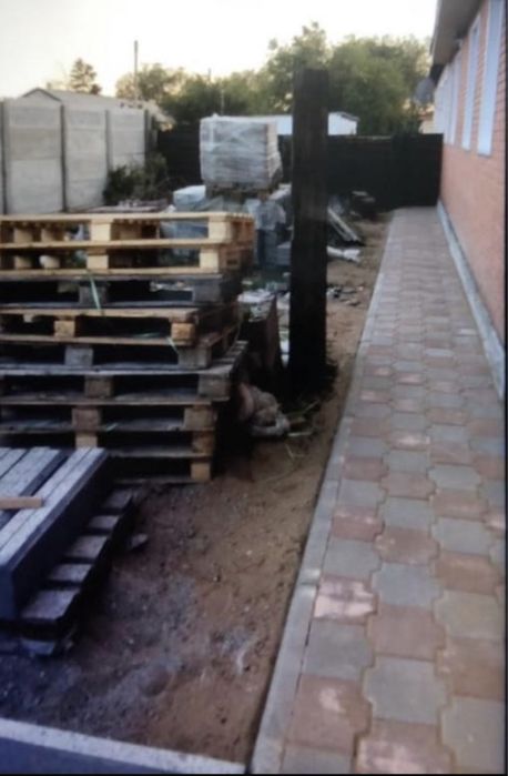 Укладка брусчатки