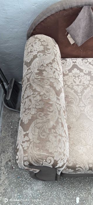 Диван темно серый  выдвижной