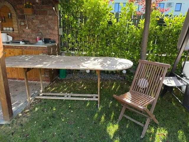 Vand masa si scaune gradina in  stare buna