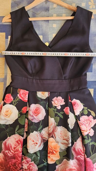 Флорална официална рокля