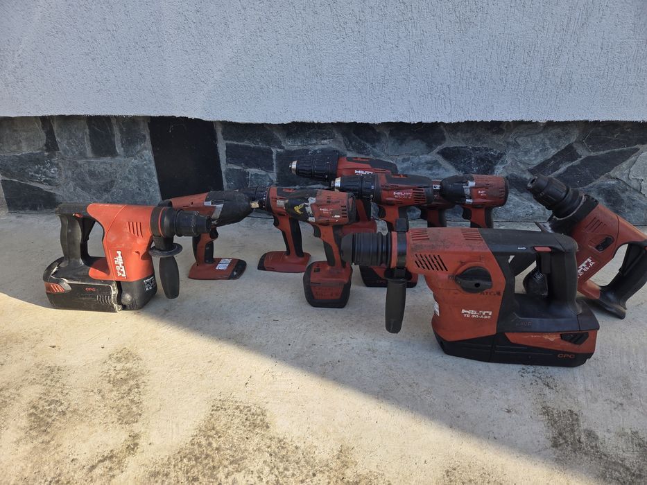 Bormașini Hilti mai multe modele