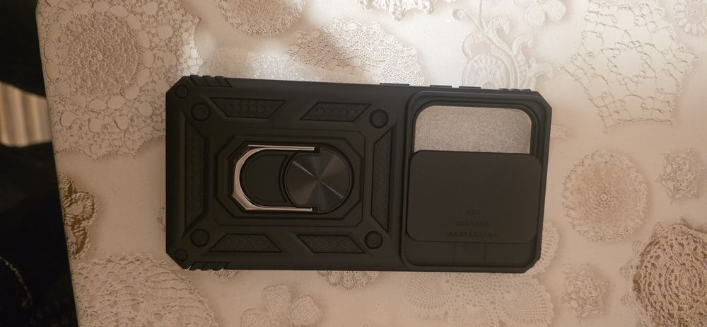 Husa Samsung S24, S25 cu protectie camere si inel