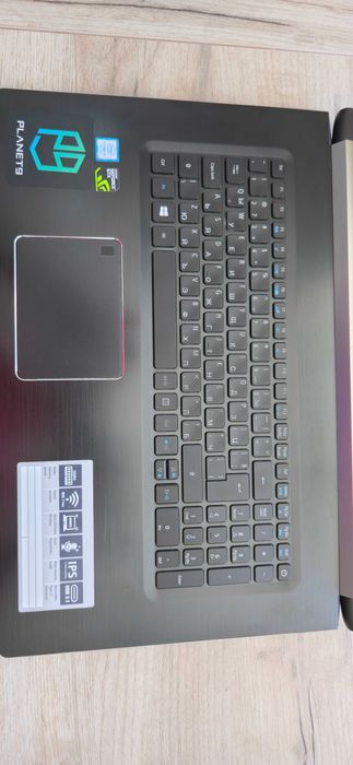 Лаптоп ACER Intel core i7 2.80GHz 16GbDDR4 17inch IPS, 1TSSD,Win10Pro,