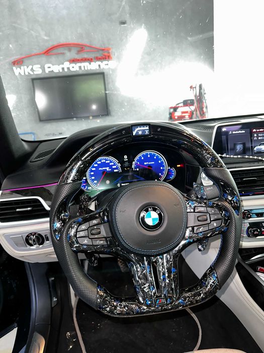 Volan BMW Carbon - LED - Seria G - Incalzire - Traffic Jam - Vibratii