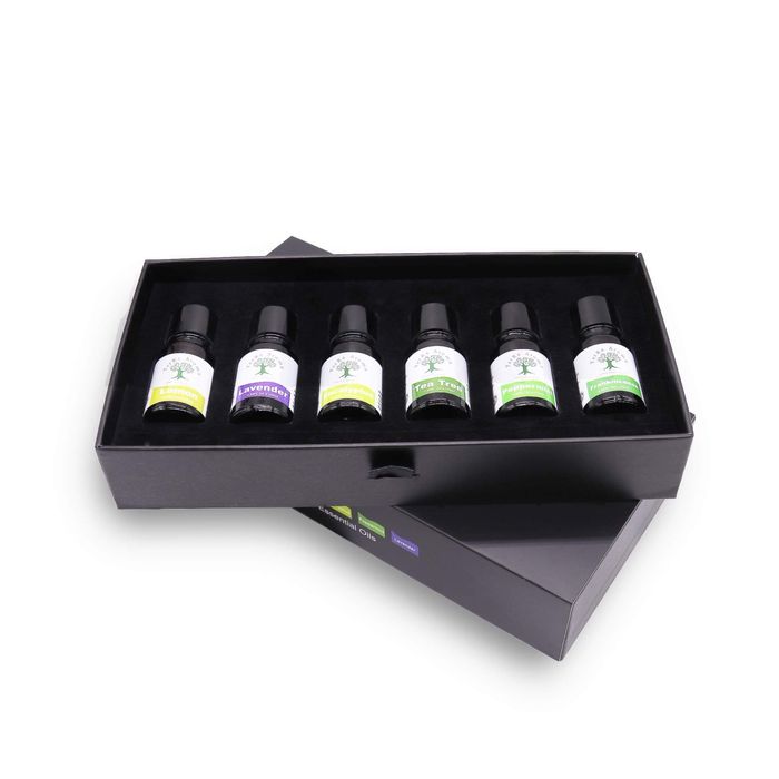 Етерични масла подаръчен комплект  6 х 5 мл