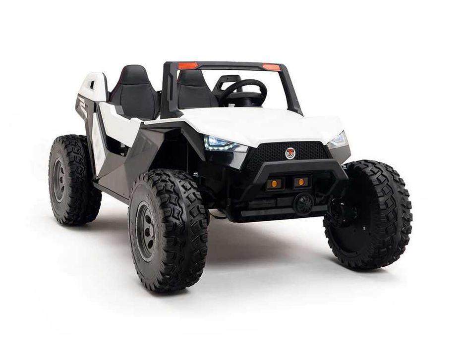 UTV electric pentru 4 copii, Kinderauto Buggy XXL 500W 24V 14Ah white