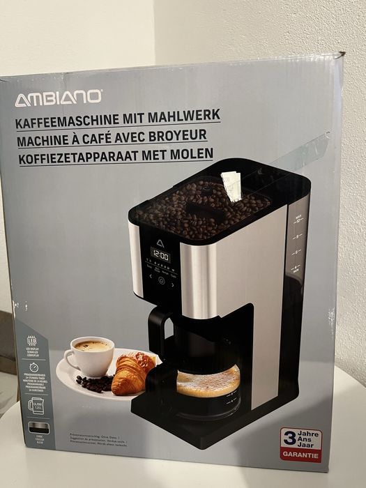 Masina de cafea Ambiano cu boabe