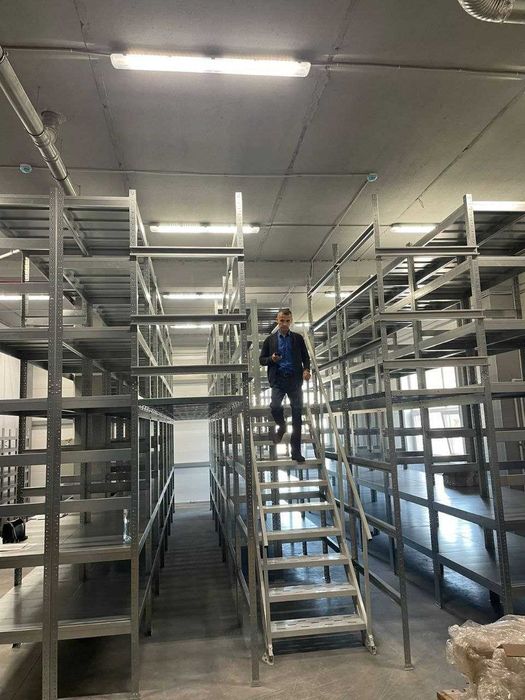 Мезонин полочный конструктор, готовые модули