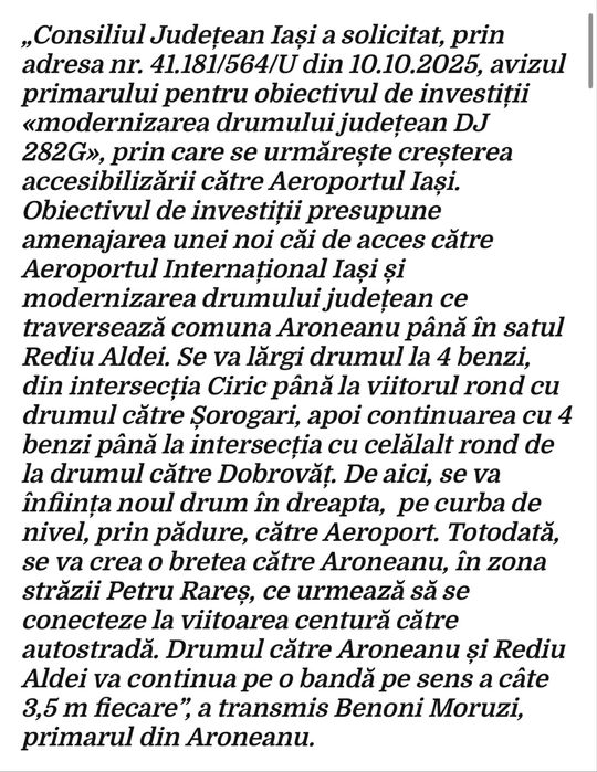 Aroneanu, 10.400 mp, pozitie deosebita.