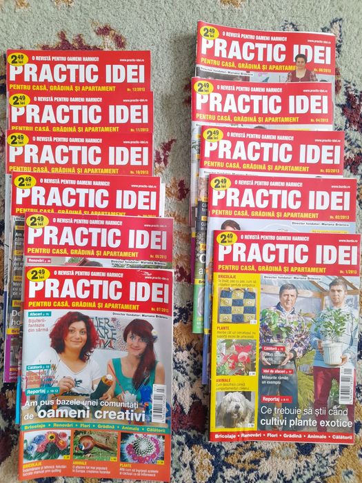 Reviste Practic pentru casa gradina și apartament 2008-2016 106numere
