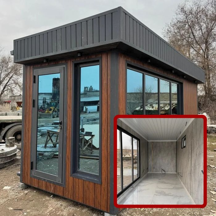 Модульный домики и контейнера