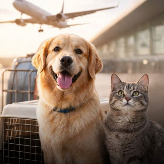 Авиаперевозка домашних питомцев