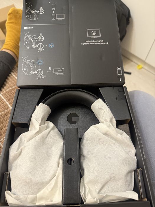 Logitech G pro X 2 lightspeed черные