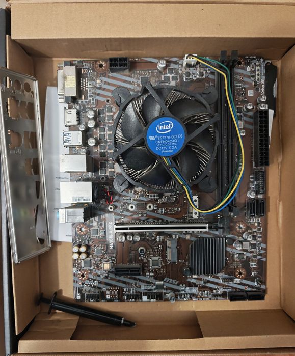 Сборка i5 10400f + b460 процессор + матплата