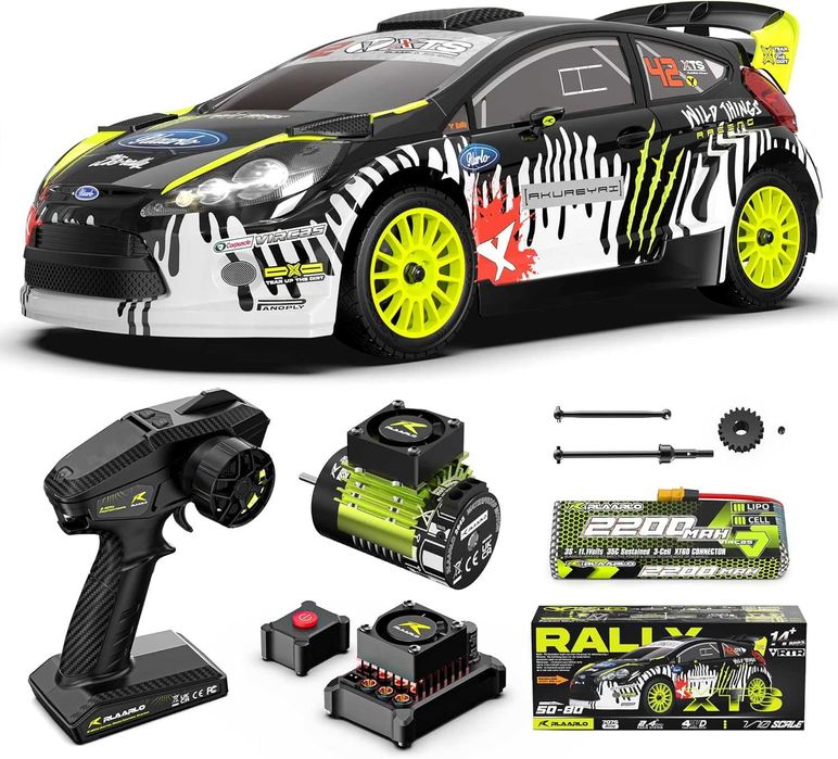 НОВА RC CAR 1/10 brushless, 80 км/ч,кола с дистанционно управление