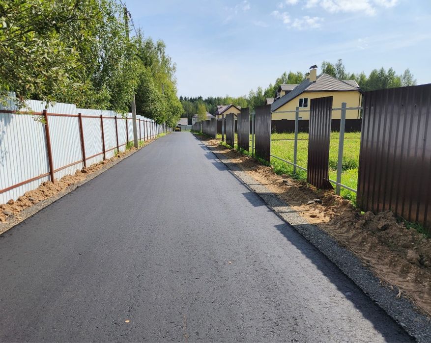 Укладка асфальта.Асфальтирование дорог