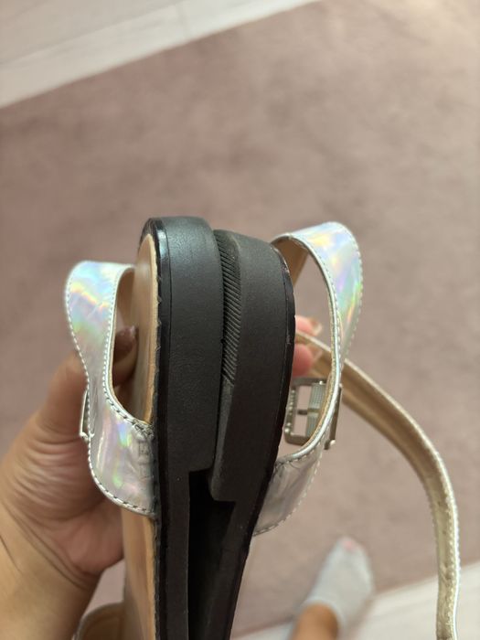 Дамски сандали ествествена кожа