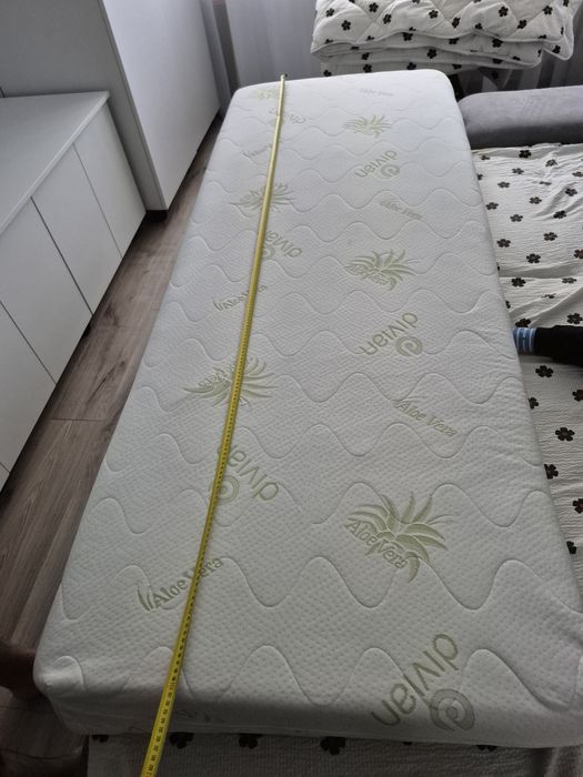 Saltea pat aloe Vera noua, 1 persoana