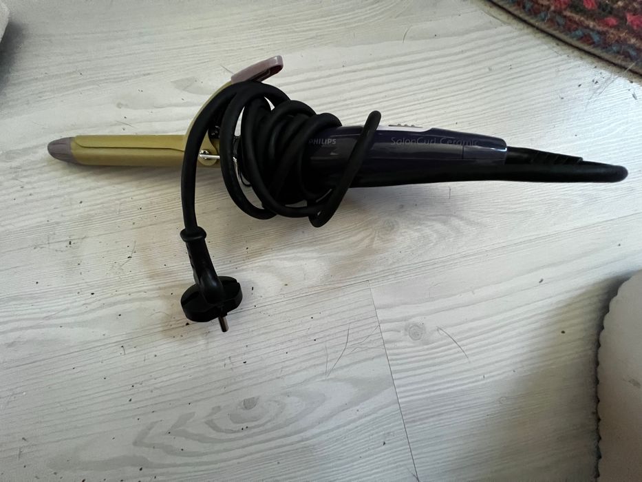 Ondulator/placa par ceramica profesional, Philips si automat Babyliss