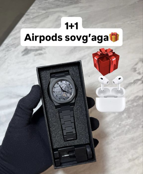 Yangi Arabic qo’l soati! Erkak va ayollar uchun! Airpods Pro sovg’aga