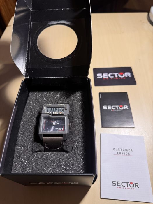 Ieftin -Sigilat-Ceas Sector cu Dublu afisaj -Nou-Nout