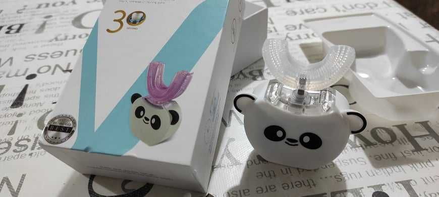 Детска интелигентна електрическа, ултразвукова четка за зъби,