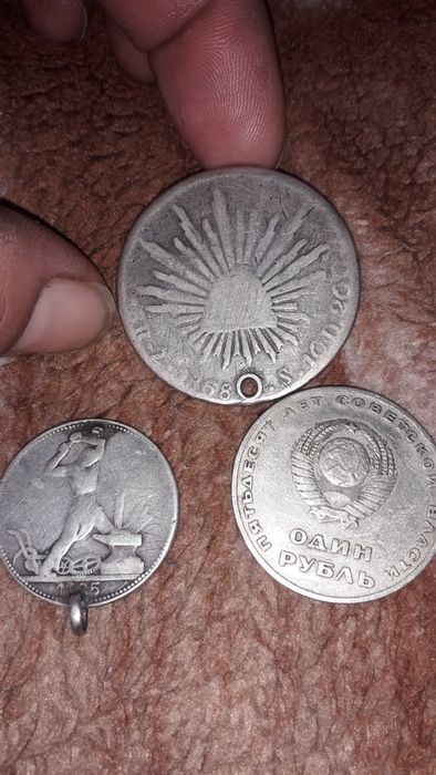 Кадимий кумуш тангалар