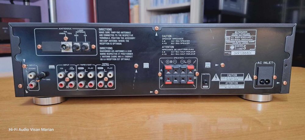 Amplitunere Pioneer SX-702 RDS Cu Telecomanda