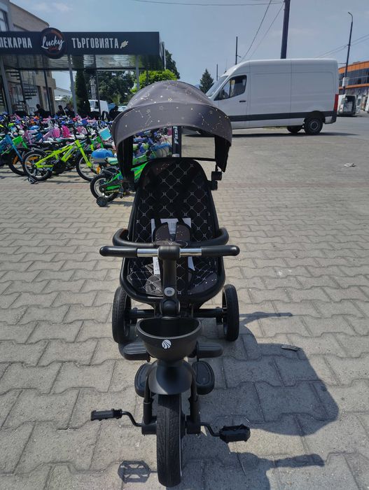 BYOX Детска триколка FUSION сив