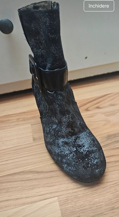 Botine  toc gros
