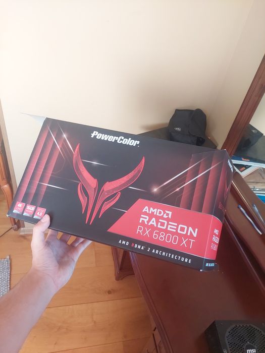 RX 6800 XT RED DEVIL и MSI MPG A750GF 750W 80 PLUS GOLD захранване
