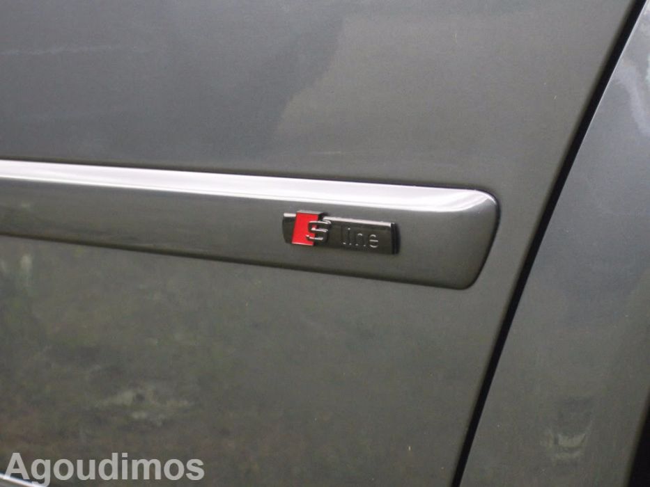 S-Line и Quattro емблема, стикер, бадж, лого за Audi, залепяща се