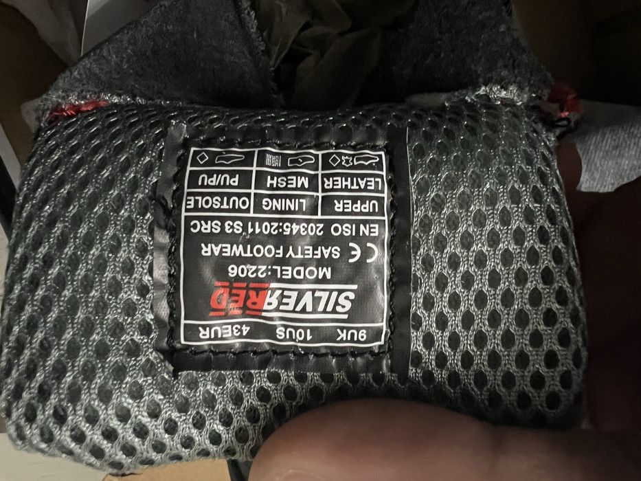 Спец обувь сефти 43размер