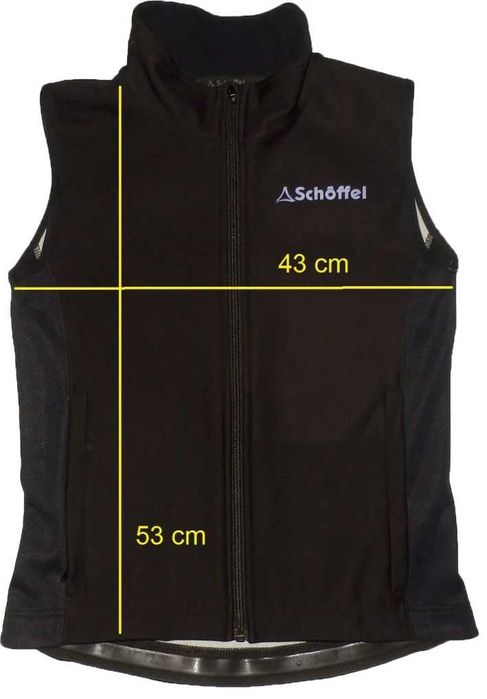 Vesta windstopper SCHOFFEL outdoor (dama XS/ copii 164 cm) REDUCERE !
