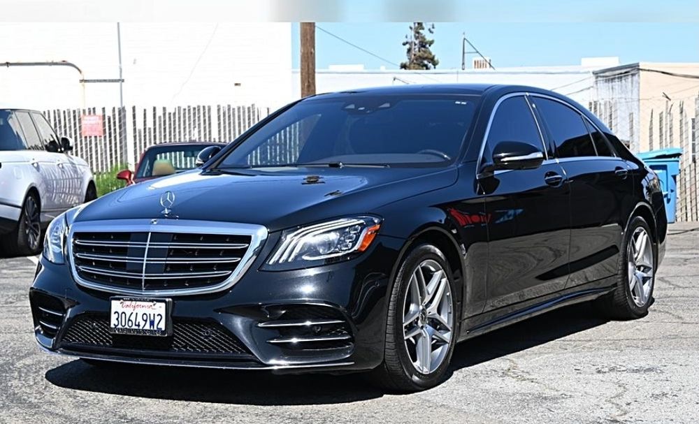 Решётка бампера на Mercedes W222,S400,S450