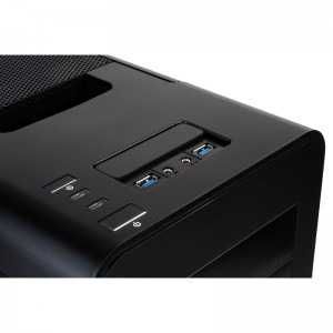Carcasa Silverstone Fortress FT02 USB 3.0 Black, SST-FT02B 4buc