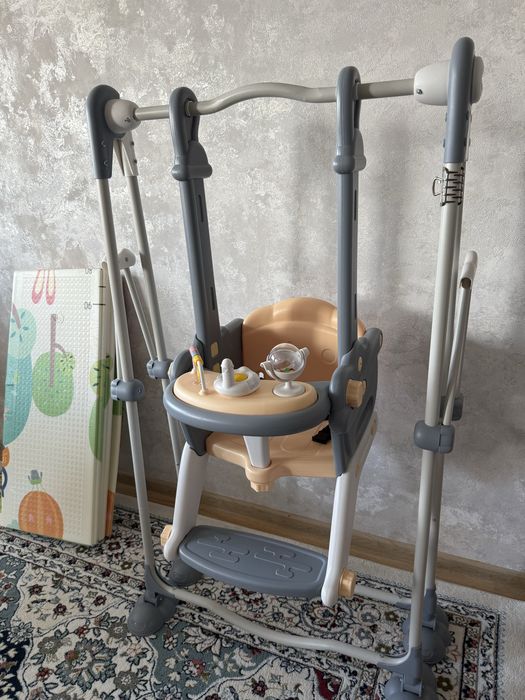 Качеля детская Tiny Tots JR0117 серый