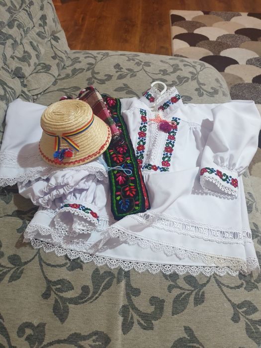 Costum popular baiat Maramureș 6-8 ani