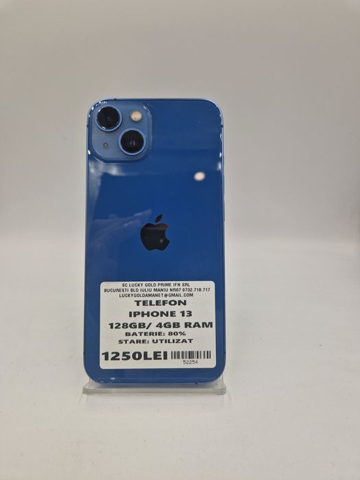 Iphone 13 128GB / 4GB RAM 80% Baterie Garantie #52254