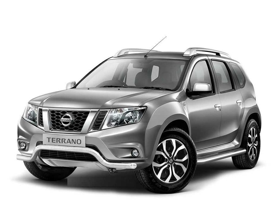 Защита переднего бампера "Волна" для NISSAN Terrano от 2014 г.в.
