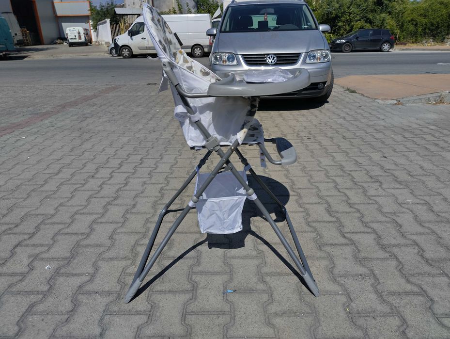 MONI Стол за хранене SCAUT сив